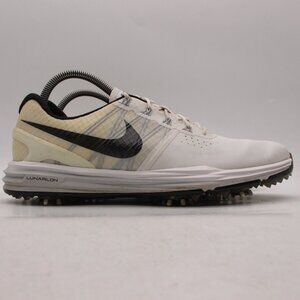 NIKE Lunar Control 3 Golf Shoes Mens SizE 9 White Black 704665-101